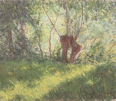 John Leslie Breck Willows (nn02) Norge oil painting art
